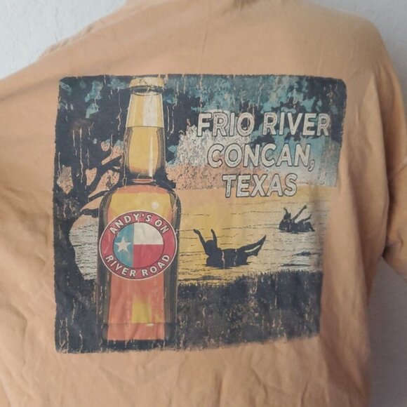 Andy's On River Road (Concan, TX) XL tshirt - Picture 2 of 7